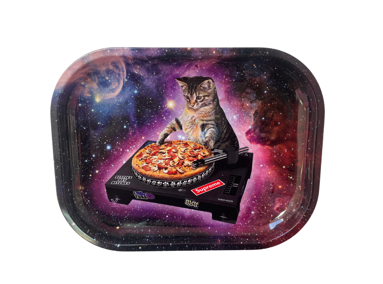 Pizza cat Tray