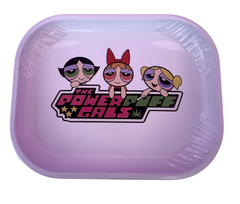 White Power Puff Girls Tray